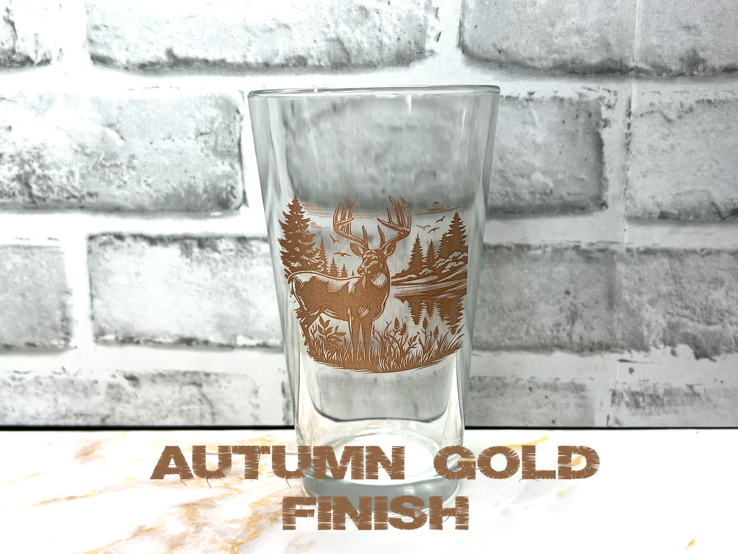 Custom 16oz Pint Glasses | Custom Laser Engraved | Any Logo, Photos, Text, Numbers, Etc | Sets of 4,6,10,24, > Bulk Inquiries Contact Us!