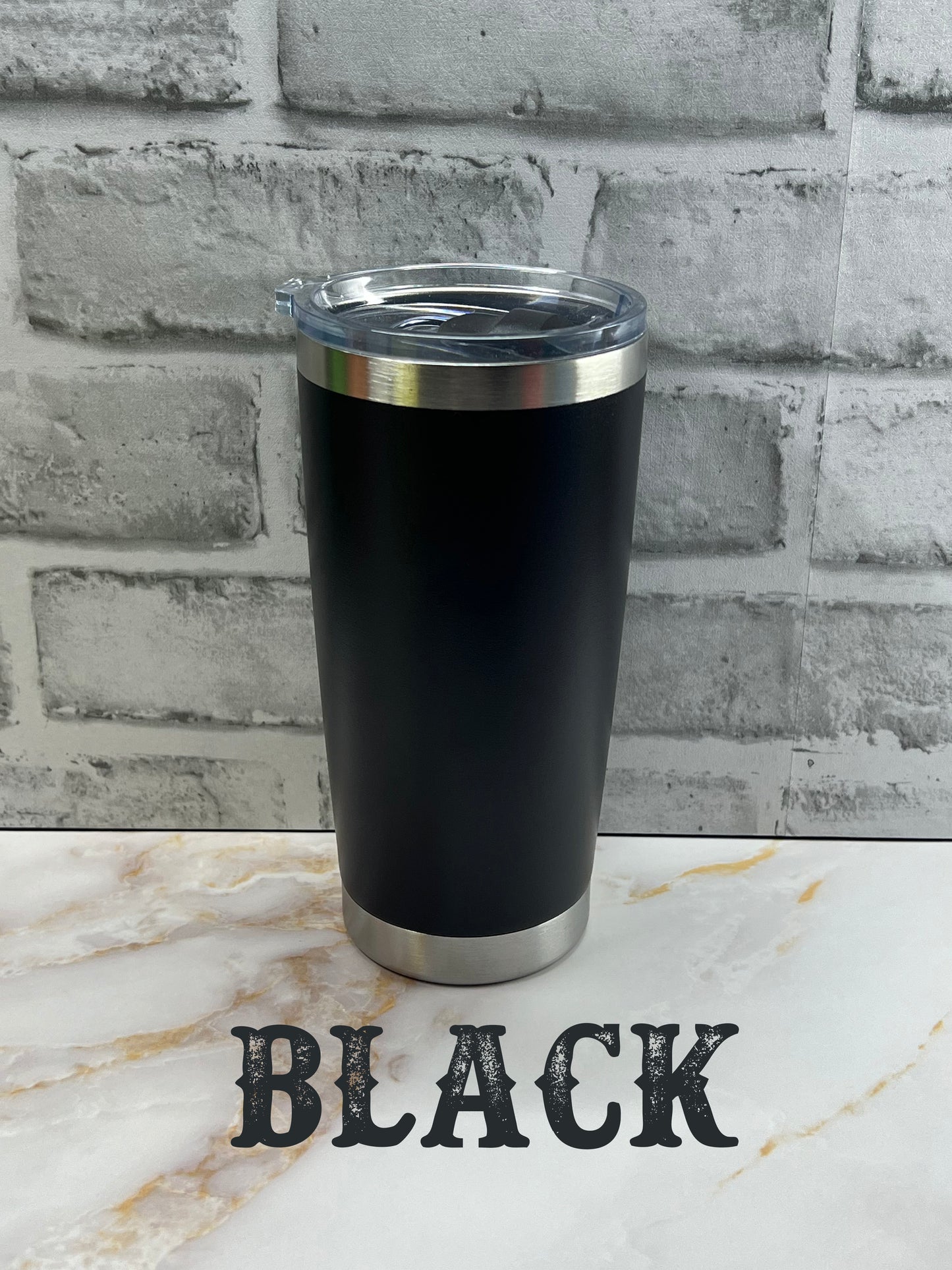 Rwp | Personalized 20oz Tumbler, ADD YOUR LOGO, Wholesale Tumblers, Free Laser Engraved Cup, Cooperate Gift, Branded, Powder Coated