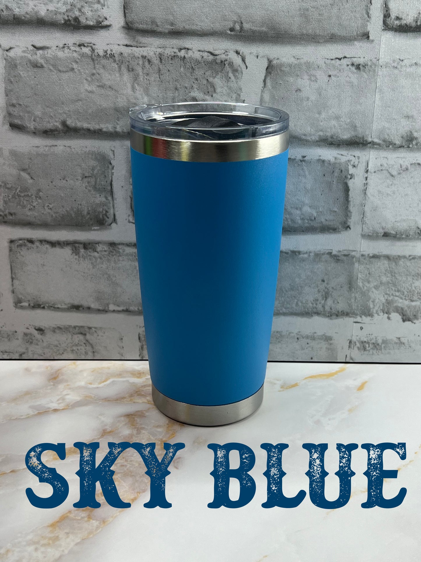 Rwp | Personalized 20oz Tumbler, ADD YOUR LOGO, Wholesale Tumblers, Free Laser Engraved Cup, Cooperate Gift, Branded, Powder Coated